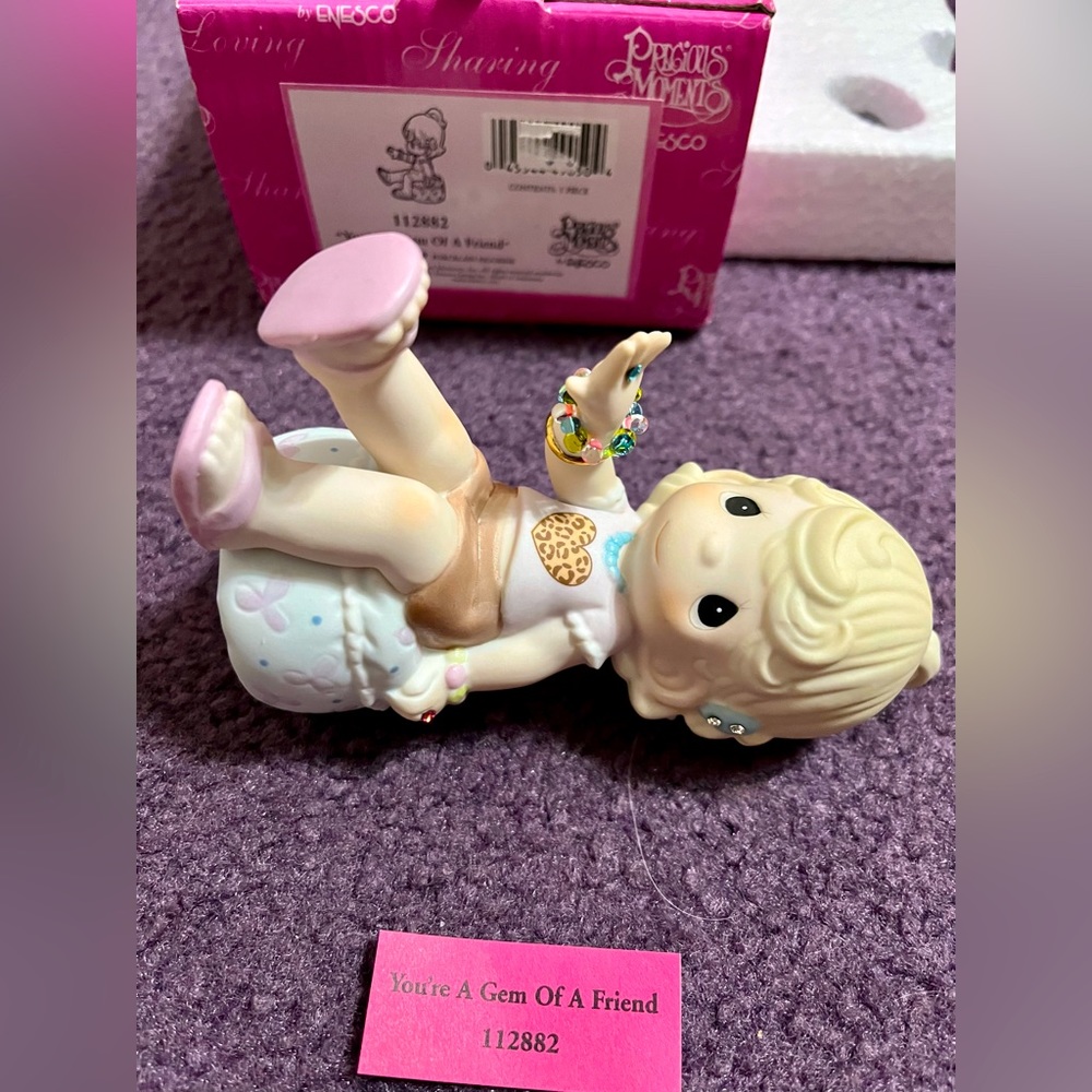 Precious Moments “You’re A Gem of A Friend,” #112882, NIB-New In Box! - Picture 11 of 13